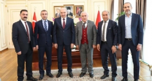 İSTOÇ yönetimi İstanbul Belediye başkanını ziyaret etti.