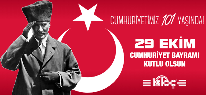 29 Ekim Cumhuriyet Bayramı Kutlu Olsun